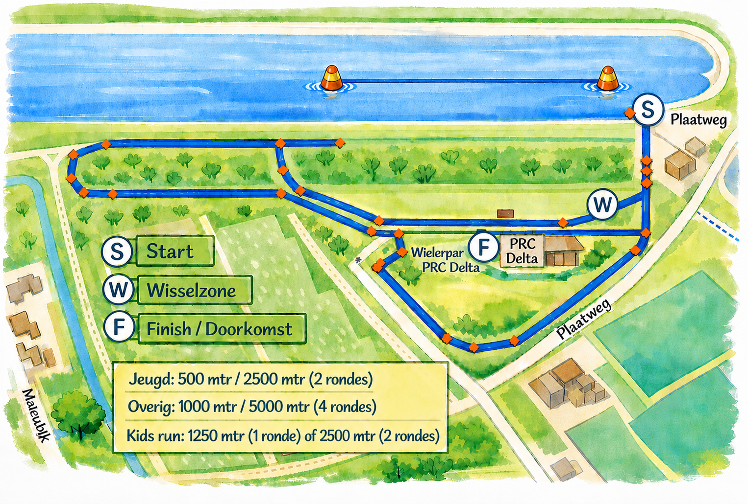 Parcours NK Aquathlon